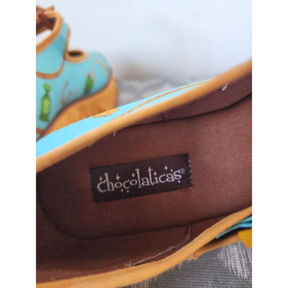 Chocolaticas Hot Chocolate Designs blue tassel sheriff maryjanes 8 - Picture 7 of 8